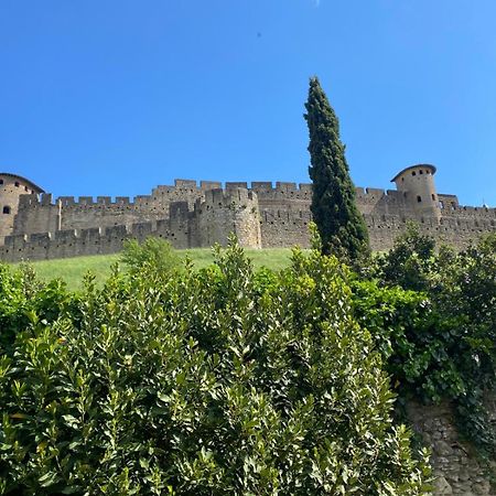 Villa Les chemins de la Cité Carcassonne Esterno foto