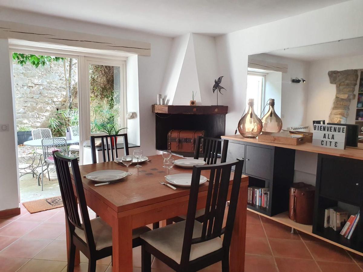 Villa Les chemins de la Cité Carcassonne Esterno foto